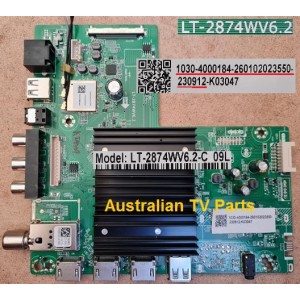 KOGAN KAQL65W94QA MAIN BOARD LT-2874WV6.2 1030-4000184-260102023550-230912